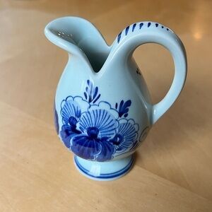 Delft | Accents | Mini Blue Delft Pitcher Vase Made In Holland Hand ...